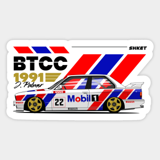 E30 PALMER BTCC Sticker